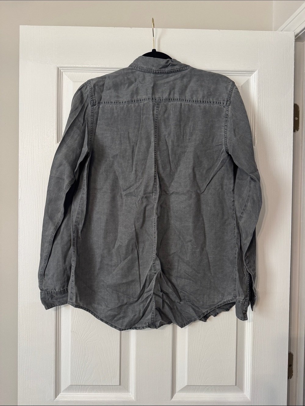 Grey Button Down - Picture 2 of 2